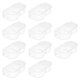OTOTEC Lot de 10 Coques de Protection de Batterie en PP Compatible avec Nikon EN-EL15 EL15A EL15B D500 D600 D610 Appareils Photo