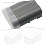 OTOTEC Lot de 10 Coques de Protection de Batterie en PP Compatible avec Nikon EN-EL15 EL15A EL15B D500 D600 D610 Appareils Photo