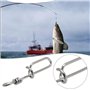 5 Mm 23 Mm Mousqueton de Pêche 10 Kg 15 Kg 20 Kg Liens de