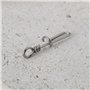 OTOTEC 45pcs Clips de Leurre à Changement Rapide Twist Lock 18,5 Mm 19,5 Mm 23 Mm Mousqueton de Pêche 10 Kg 15 Kg 20 Kg Liens de