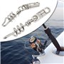 OTOTEC Lot de 5 émerillons de Pêche en Tire-Bouchon 5 Mm 6 Mm 8 Mm 9 Mm 10,5 Mm