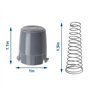 EMSea 2pcs Pistons de Porte Magnétiques de Rechange AGM73610701 Compatible avec LG Compatible avec Kenmore Machine à Laver Rempl
