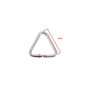 EMSea 20pcs Bouchon d'évier Boucle Triangulaire Bouchon de Vidange Chaîne Triangles Crochet pour Baignoire Évier de Cuisine Sall