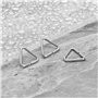 EMSea 20pcs Bouchon d'évier Boucle Triangulaire Bouchon de Vidange Chaîne Triangles Crochet pour Baignoire Évier de Cuisine Sall