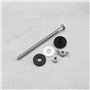 EMSea 6pcs Kit de Réparation Boulons et Rondelles de Réservoir de Toilette M6x100mm Kit de Fixation Boulons de Réservoir à Coupl