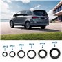 EMSea 30 Pièces Klimaanlage Kompressor Wellendichtring AC Joint Torique Accessoires Compatible avec Buick V5GL8 Compatible avec 