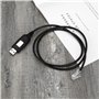 EMSea Câble de Programmation USB 80 Cm 8 Broches Tête en Cristal vers Prise USB Câble de Programmation Compatible avec Anytone L