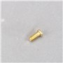 EMSea Lot de 100pcs Vis de Rechange pour Lunettes de Soleil 3mm Kit de Réparation de Charnières de Lunettes Compatible avec Ray-