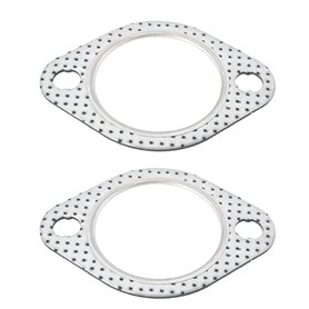 EMSea Lot de 2pcs Joints de Collecteur d'échappement en Métal de Rechange 18107502346 Compatible avec BMW Série 3 X3 Série 5 Tou