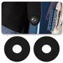 EMSea Lot de 12pcs Blocs de Sangle de Guitare Bloc de Protection en Silicone pour Boucle de Sangle de Guitare pour Guitare Acous