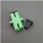 YINETTECH Lot de 10 adaptateurs SC monomode fibre optique SC femelle vers SC femelle APC Coupleur réseau Internet Connecteur Ext