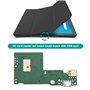 YINETTECH Lecteur de Carte SD Port de Chargement USB Port de Chargement Dock Lecteur de Carte Compatible avec Lenovo Tab M10 HD 