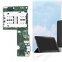 YINETTECH Lecteur de Carte SD Port de Chargement USB Port de Chargement Dock Lecteur de Carte Compatible avec Lenovo Tab M10 HD 