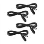 YINETTECH Lot de 4 câbles d'extension pour manette de jeu compatible avec Nintendo Gamecube Wii 1