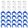 YINETTECH 10 set de Pinces de Serrage Couplage de Tube Bowden Accessoires Hotend d'extrudeuse d'imprimante 3D Compatible avec Tu