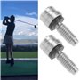YINETTECH Boulon à Vis pour Pilote de Golf 3 Pièces Compatible avec Titleist 913 910 915 917 D2 D3 TS2 TS3 TSi Manchon Adaptateu