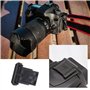 VGOL Lot de 2 capuchons de protection anti-poussière en plastique pour griffe d'appareil photo Canon 5D3 80D 77D 5D4 6D2 90D 760