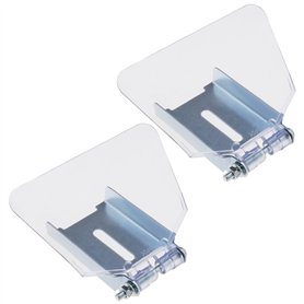 VGOL 2pcs Visière de Meuleuse d'établi Compatible avec Meuleuses d'établi Type 125/150 Machine de Fixation Bouclier d'outil Boît