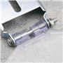 VGOL 2pcs Visière de Meuleuse d'établi Compatible avec Meuleuses d'établi Type 125/150 Machine de Fixation Bouclier d'outil Boît