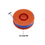 VGOL Lot de 4 bobines de Fil 5137651-90 FLY020 compatibles avec Les tondeuses à Gazon Flymo Mini Trim Série Multi Trim 10 m Long