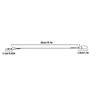VGOL 30pcs Leaders de Fil de Pêche 45kg/100lb 50cm/19 Pouces en Acier Inoxydable Anti-Morsure Pêche Leurre Fil Leader Plates-For