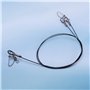 VGOL 30pcs Leaders de Fil de Pêche 45kg/100lb 50cm/19 Pouces en Acier Inoxydable Anti-Morsure Pêche Leurre Fil Leader Plates-For
