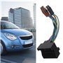 VGOL Kit de Montage Adaptateur Autoradio A413 Compatible avec Opel Agila (2005 – 2007) Compatible avec Vauxhall Corsa (2004 -) p