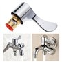 VGOL 1 paire 1/2" Lavabo Évier Robinet Tête de Levier Kit Conversion en Laiton Cartouche de Contrôle Hydraulique Vanne de Robine