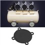 VGOL Coussin en Cuir avec Interrupteur de Compresseur d'air Joints en Caoutchouc Coussin en Cuir en Forme de Tortue Pratique Bri