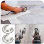 VGOL Lot de 2 Lames de Scie Diamantées Demi-cercle 64mm Lame de Coupe à Lames Diamantées Oscillantes pour Outils Multiples élimi