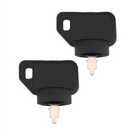 VGOL Lot de 2 Clés d'allumage pour Tondeuse à Gazon Pièce de Rechange 63-8360 Compatible avec Toro Tracteurs Et Les Souffleuses