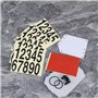 VGOL 1 Ensemble de Plaques d'immatriculation de Course de Vélo Kit de Support de Tige de Selle de Vélo pour Vélos de Route de Mo