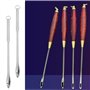 VGOL Lot de 2 Pinces de Pêche pour Retirer Les Hameçons de 18 Cm Outil d'extraction pour Eau Douce Et Eau Salée