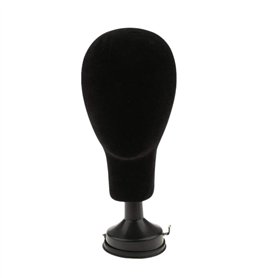 Micvtve Flocage Mousse Mannequin TêTe Modèle Photographie Accessoires Adulte Mannequin TêTe Moule Perruques Lunettes Chapeau Pré