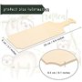Hausdec 12 PièCes Mini Planches à DéCouper en Bois Vierges avec PoignéE Petite Planche à DéCouper Bricolage Cuisine Cuisson LéGu