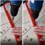 Qezodsx 1 Pièce Profilage de Bande en Bois Spéciale en Forme de Bande de Profilage Courbe Flexible Gabarit Guide Outils Auxiliai
