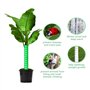 Qezodsx 8 Pièces de Protection D'Arbre de 2 Tailles, Tube de Protection D'Écorce D'Arbre, Enveloppes D'Arbre
