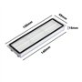 Veciado 13Pcs Kits de PièCes de Rechange pour Aspirateur Robot Autonettoyant Bot W10 / W10 Pro