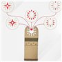 Wisyurt Lame de Scie DiamantéE Oscillante Universelle 5 PièCes/Ensemble pour la LibéRation Ajustement Lame Multi-Outils Coupe Di
