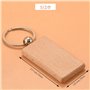 Wanjorlay 30 PièCes Blanc Porte-CléS en Bois Bricolage Porte-CléS en Bois Porte-CléS Peuvent Graver des Cadeaux de Bricolage