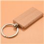 Wanjorlay 30 PièCes Blanc Porte-CléS en Bois Bricolage Porte-CléS en Bois Porte-CléS Peuvent Graver des Cadeaux de Bricolage