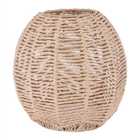 Wanjorlay ÉClairage à Couvercle de Lampe en Rotin Tissé à la Main Abat-Jour Chez L' Abat-Jour DéCoratif