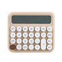 Iegefirm Calculatrice à Interrupteur MéCanique à 12 Chiffres Grand éCran LCD Calculatrice de Bureau Calculatrice FinancièRe à Gr