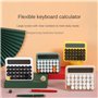 Iegefirm Calculatrice à Interrupteur MéCanique à 12 Chiffres Grand éCran LCD Calculatrice de Bureau Calculatrice FinancièRe à Gr
