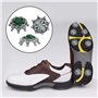 Fozriybefy Lot de 16 crampons de golf pour chaussures de golf, faciles à changer, souples et rapides