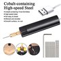 Wanjorlay Ensemble de Perceuse À Main -éLectrique 0.7-1.2Mm pour RéSine, Mini Perceuse éLectrique pour la Fabrication de D'éTau 