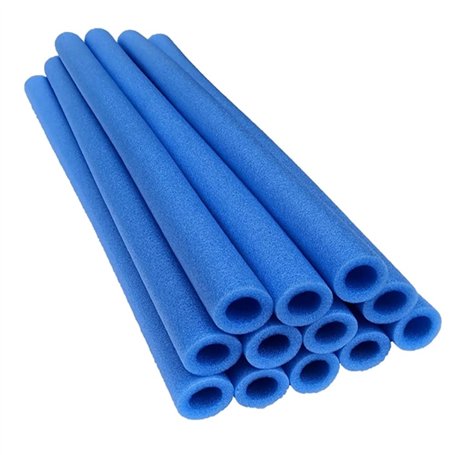 Sirxlevcy Lot de 10 protections en mousse pour trampoline - 40 cm - Bleu
