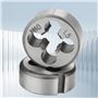 Giyofom de filières métriques 8 pièces M3//M5/M6/M8/M10/M12 Combinaison de d'outils pour le taraudage