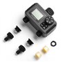 Raddy WS-5 Programmateur d'arrosage à 2 sorties pour tuyau d'arrosage, minuterie d'irrigation pour arrosage du jardin, retardate