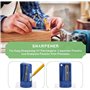 Lot de 4 taille-crayons de charpentier pour le travail du bois, taille-crayon pour crayons de charpentier, taille-crayon pour cr
